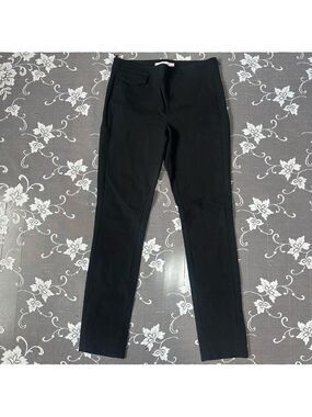 Tory Burch Black Skinny Stretch Pant Sz 4